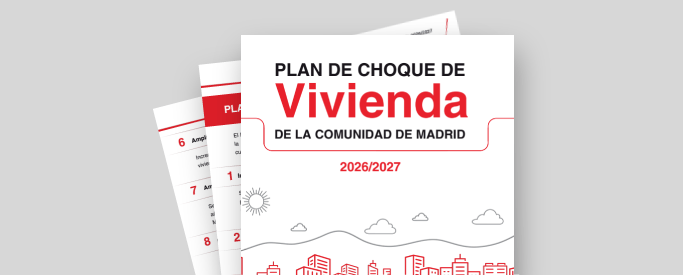Plan de choque de vivienda de la Comunidad de Madrid 2026 - 2027