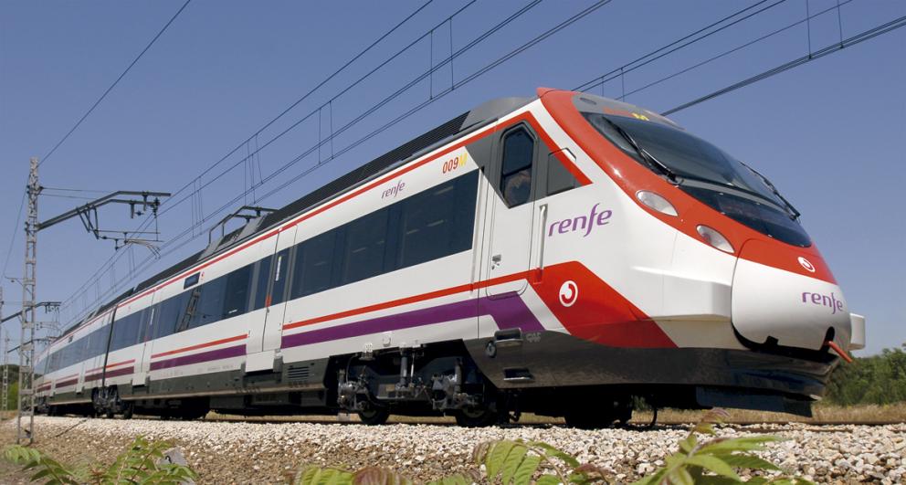 Tren CIVIA accesible de Cercanías Tren modelo CIVIA de Cercanías